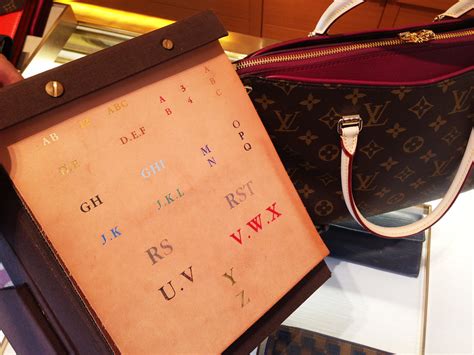 lv hotstamping|louis vuitton hot stamp options.